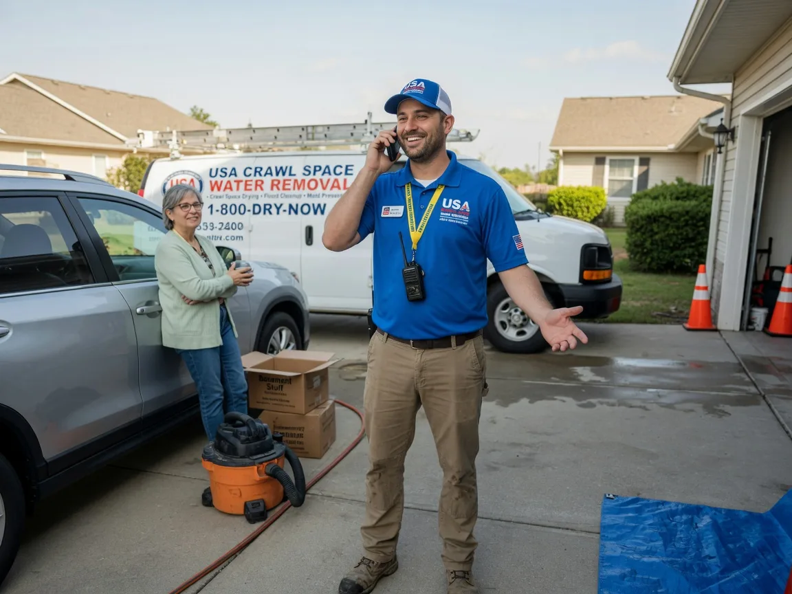 Crawl Space Water Removal Winterville, NC FAQs